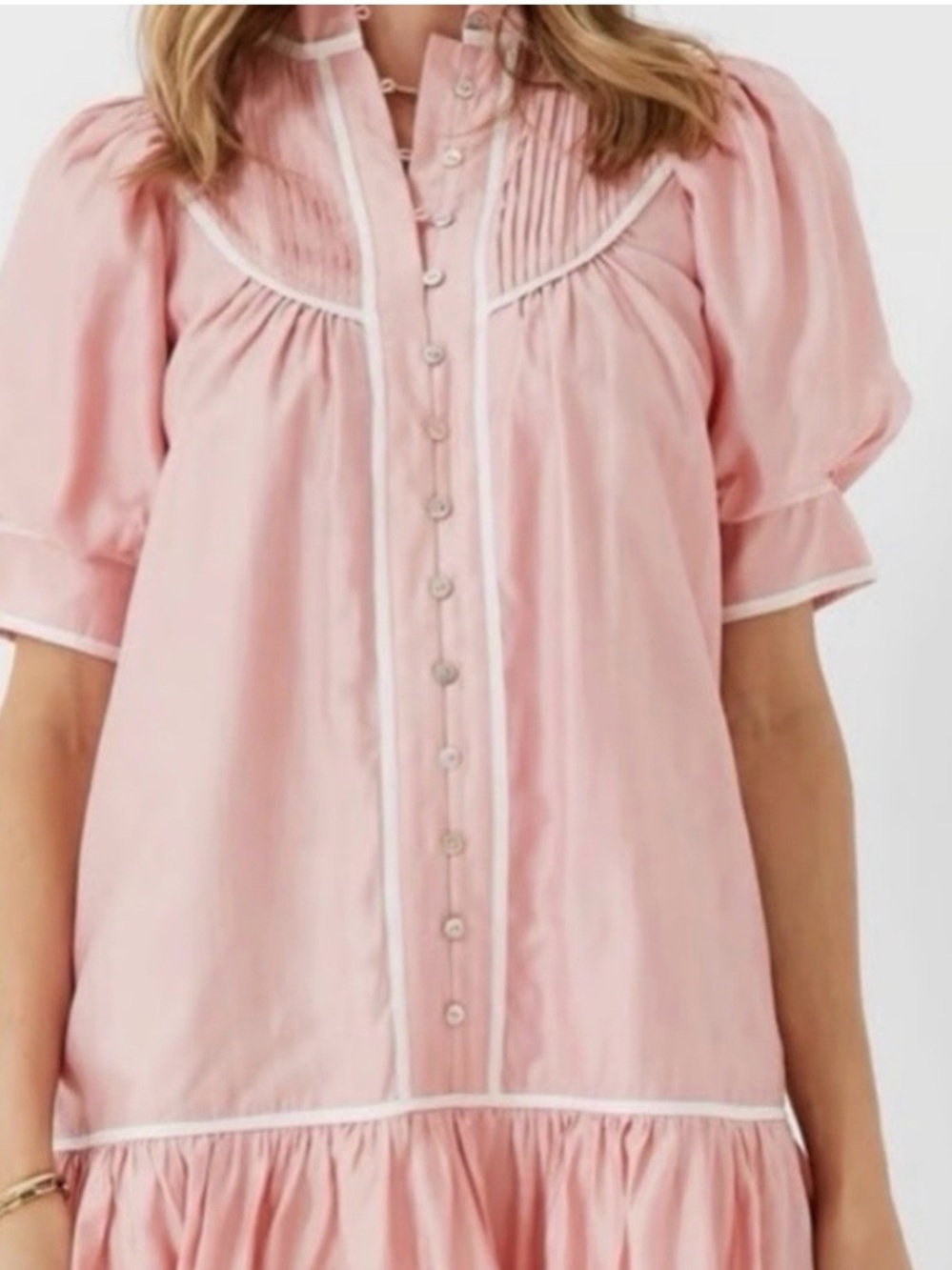 Pomander Place Beatrix Dress in Blush